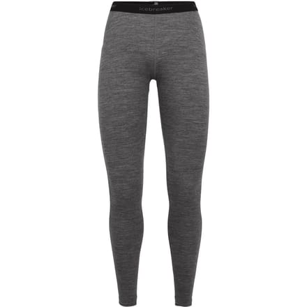 Icebreaker 200 Oasis Leggings Dames, grijs Maat S