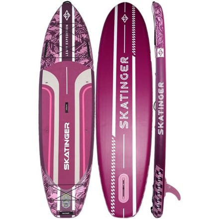 SKATINGER Leafy Expedition roze 11'6"*35"*6"