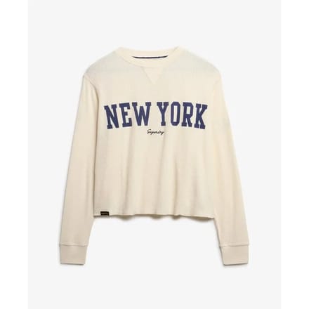 Superdry - Athletic Essential Graphic Longsleeve Top - Dames - Lange mouwen shirts