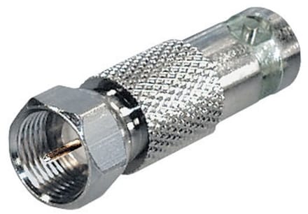 F (m) - BNC (v) adapter