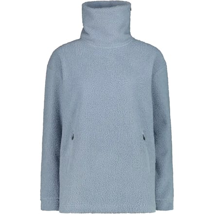 Teddy fleece met opstaande kraag dames CMP