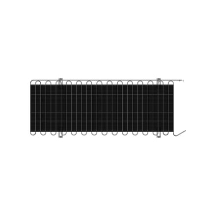 AEG condensator, kompleet, 568x1400mm 2109492013