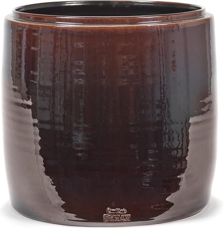 Serax Bloempot Bruin D 34 cm H 34 cm Opening 30 cm
