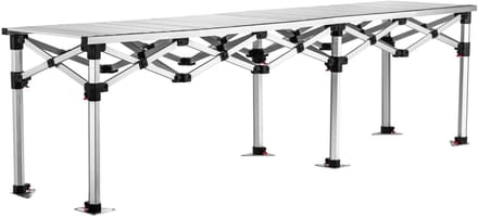 Easy Up Tafel 230 cm aluminium Grizzly Outdoor