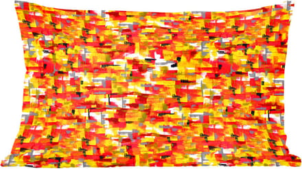 Sierkussens - Kussentjes Woonkamer - 60x40 cm - Abstract - Verf - Rood