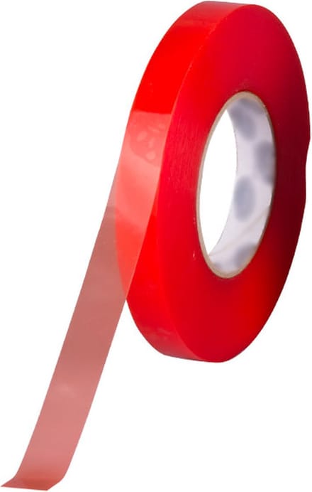 Wovar Dubbelzijdige Tape extra dun en Transparant | Rol 10 Meter