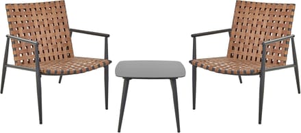 ZIRIA - Bistroset - Natuurlijk - PE rotan
