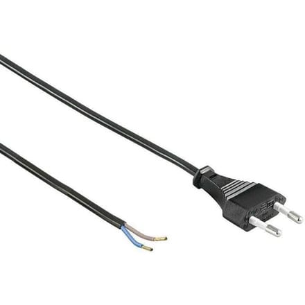 HOFTRONIC Netsnoer 1.5 meter - Europlug - 2x0.75 mm² - 220-240V - Binnen