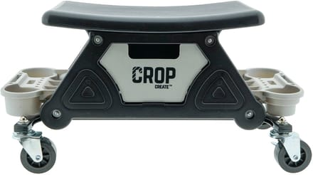 CROP Auto Detailing Creeper ZWART - Werkplaatskruk op Wielen