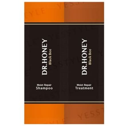 H2O - DR.HONEY Black Bee Moist Repair Shampoo & Trearment Sachet Set 10ml+10g
