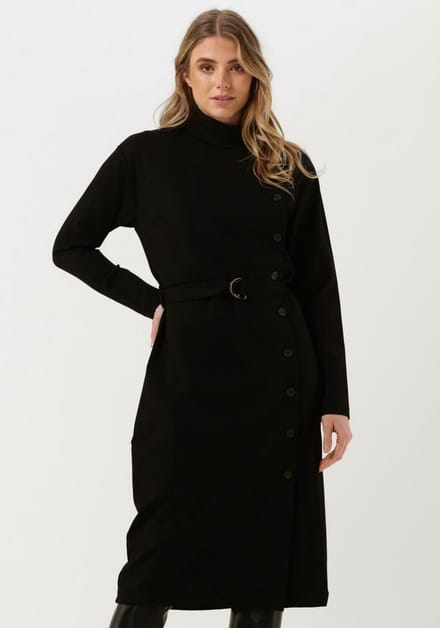 Simple Eef Jer-rayon-22-3 Jurken Dames - Rok - Jurk - Zwart - Maat S