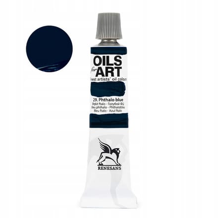 Olieverf Olej voor Kunst 20ml - 29 Hemelsblauw Cyaan