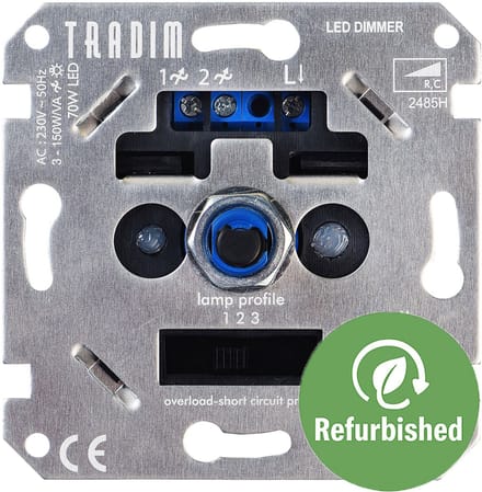 2485H-R LED Tronic Muurdimmer Instelbaar (Refurbished)