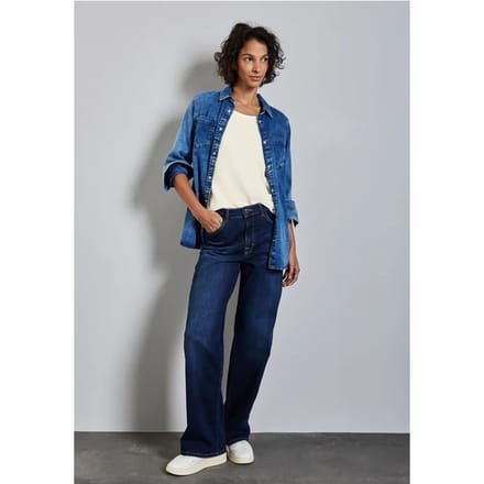 Basic Shirt in effen kleur
