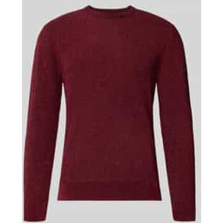 regular fit gebreide pullover van katoenmix