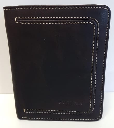 Burkely Billfold - Portemonnee - Hoog Model Klein - Donkerbruin