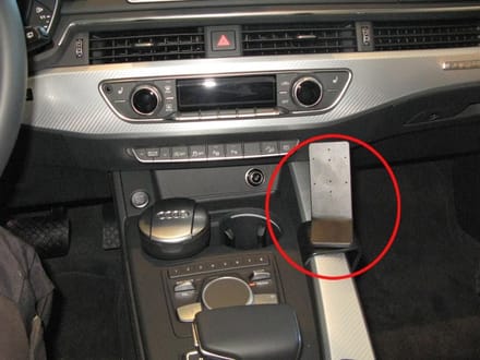 Brodit ProClip houder geschikt voor Audi A4 2016-2024 / A5/ S5 Allroad 2017-2024 Console mount