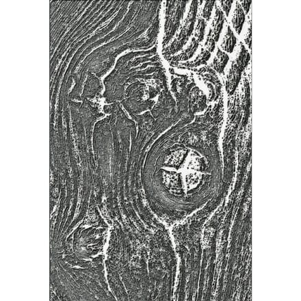 Sizzix 3D Embossing sjabloon "Woodgrain byTim Holtz"