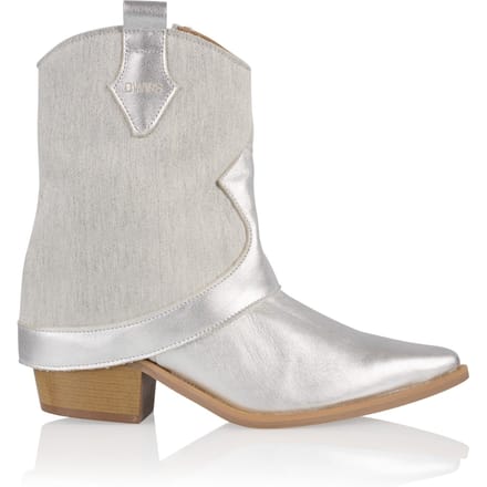 DWRS label Tirana Denim Silver / Grey Größe: 41 | Stiefel Outlet | Damen | Blau