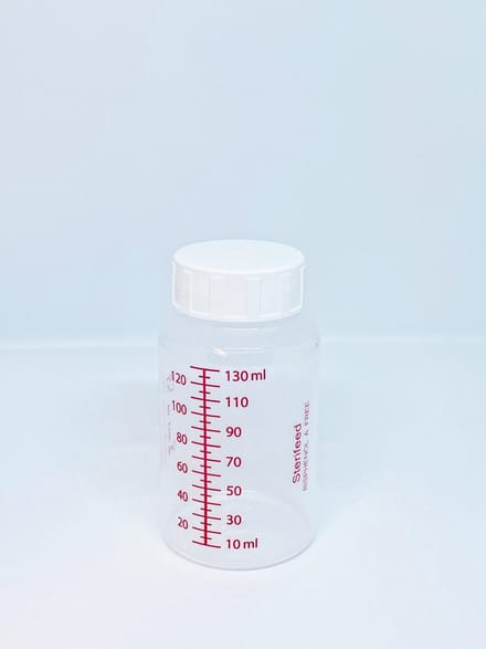 Sterifeed Herbruikbare Moedermelk bewaarfles 130 ml -  20 stuks