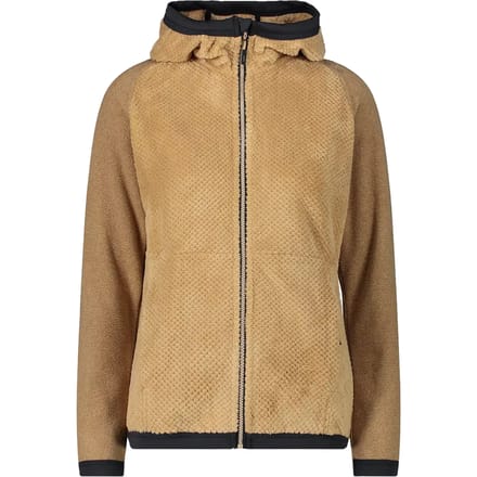 Dames fleece met capuchon CMP