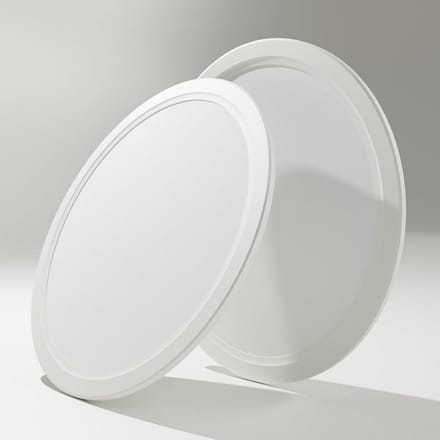 2x LED Plafondlamp met Bewegingssensor - 18W, 1800LM, 4000K Neutraal Wit - IP44 Waterdicht