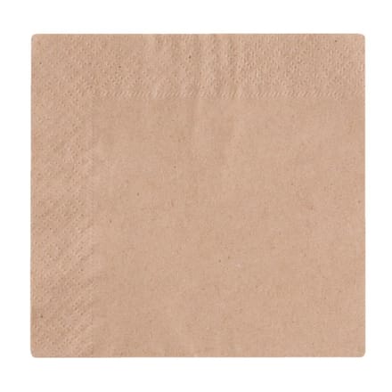 Vegware composteerbare ongebleekte cocktailservetten 24cm (4000 stuks)
