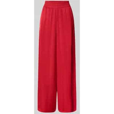 Broek met wijde pijpen en elastische band, model 'CEILING'