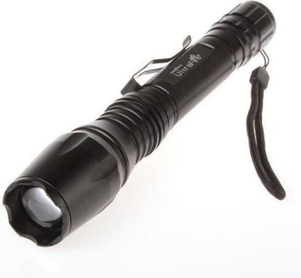 CREE XML-T6 1800 Lumens Zaklamp 21 CM
