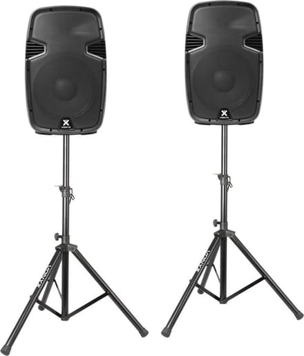 Vonyx SPJ-1200A 12 Speakerset met standaards