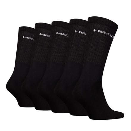 HEAD unisex 5P sokken elements zwart II