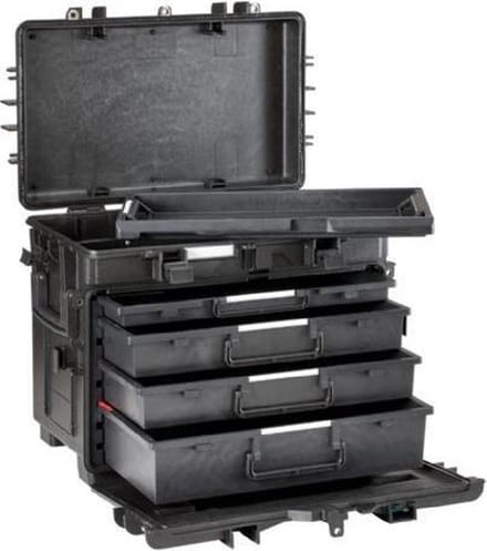 Explorer Cases 5140 Trolley Zwart met Ledige Lades