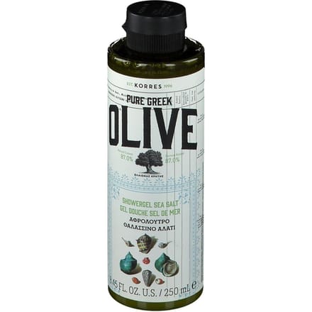 Korres Pure Greek Olive Douchegel Olijf & Zeezout Dames 250 ml