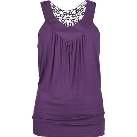 R.E.D. by EMP Top - Laced Racerback - S tot XXL - voor Vrouwen - violet