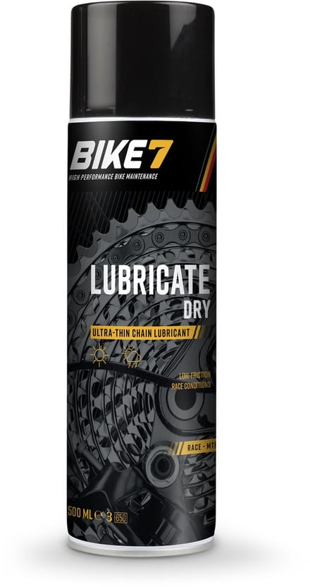 BIKE7 LUBRICATE DRY 500ML