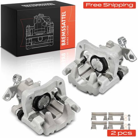 Frankberg 2x Remklauw Achteras voor VW Golf IV New Beetle Audi A3 TT