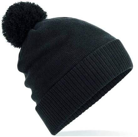 Muts met een binnenste pompon van polarstof Beechfield