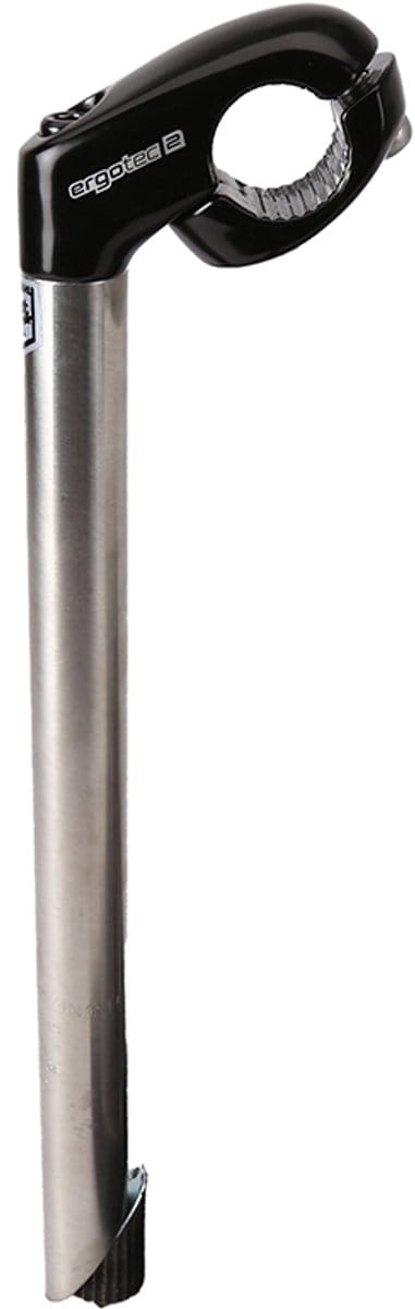 Ergotec - Stuurpen - RVS 25,4 mm - 300 mm - Zwart
