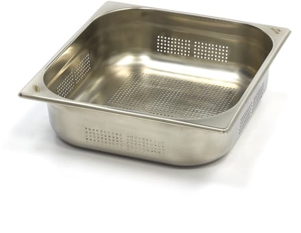 Gastronorm Bak - 2/3 GN - 10 cm Diep - RVS - Geperforeerd