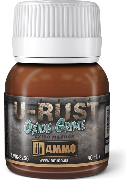 AMMO by Mig Jimenez Modelbouwdecoratie - MIG 2256 U-Rust Oxide Grime - 40ml Effecten potje