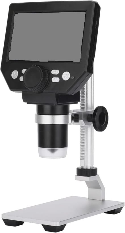 Digitale Microscoop - Vergrootglas Met Scherm - Gedetailleerd Onderzoek - 1000X Continue Vergroting - 43 Inch LCD - Metaal