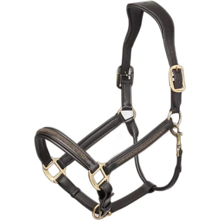 Leren halster voor paarden LeMieux Crystal