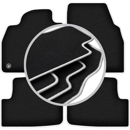 CARLUX-SILVER automatten voor: Seat Ibiza V hatchback (2017-)