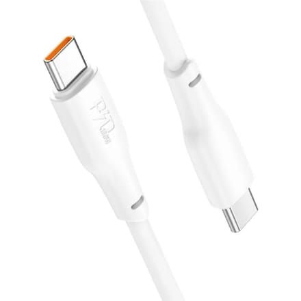 Hoco Snellaad en Data Kabel USB-C naar USB-C 100W 1 meter