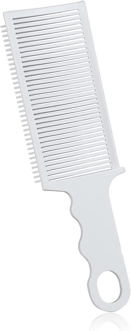Fade Kam Kapper - Haarknipkam Styling - Haar Blenden Knippen - Hittebestendig Antistatisch - Wit