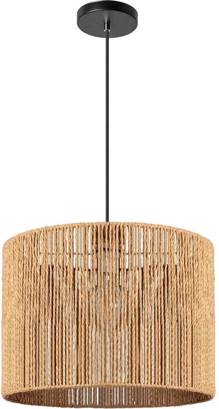Toolight App1324-1Cp Hanglamp Bruin 30X30X22Cm