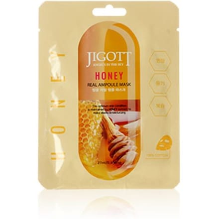 Jigott - Real Ampoule Mask Honey - 1stuk