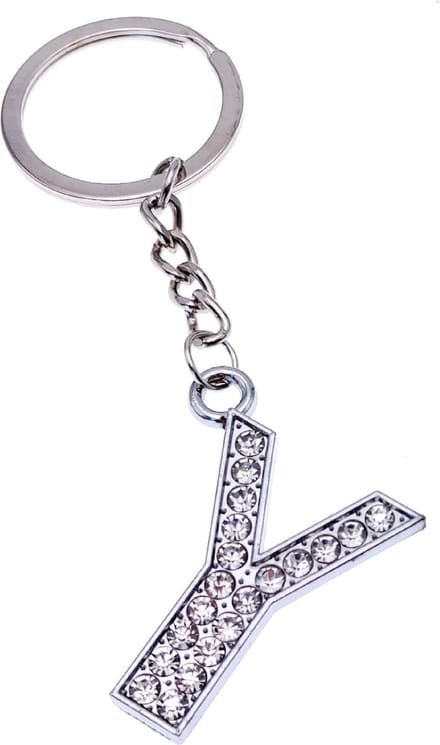 Sleutelhanger Diamant Letter - Y