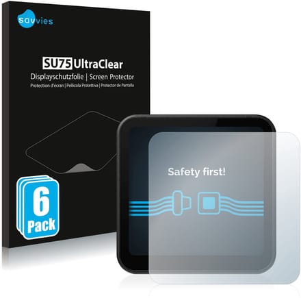 Savvies - Screenprotector voor DJI Action 2 - Folie Beschermfolie transparant 6 Stuks