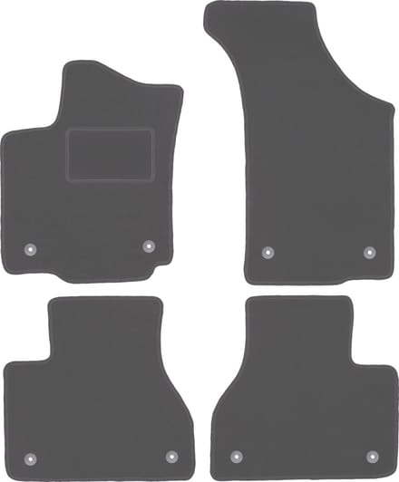 Grafiet automatten voor: Volkswagen Phaeton sedan (2002-2016)